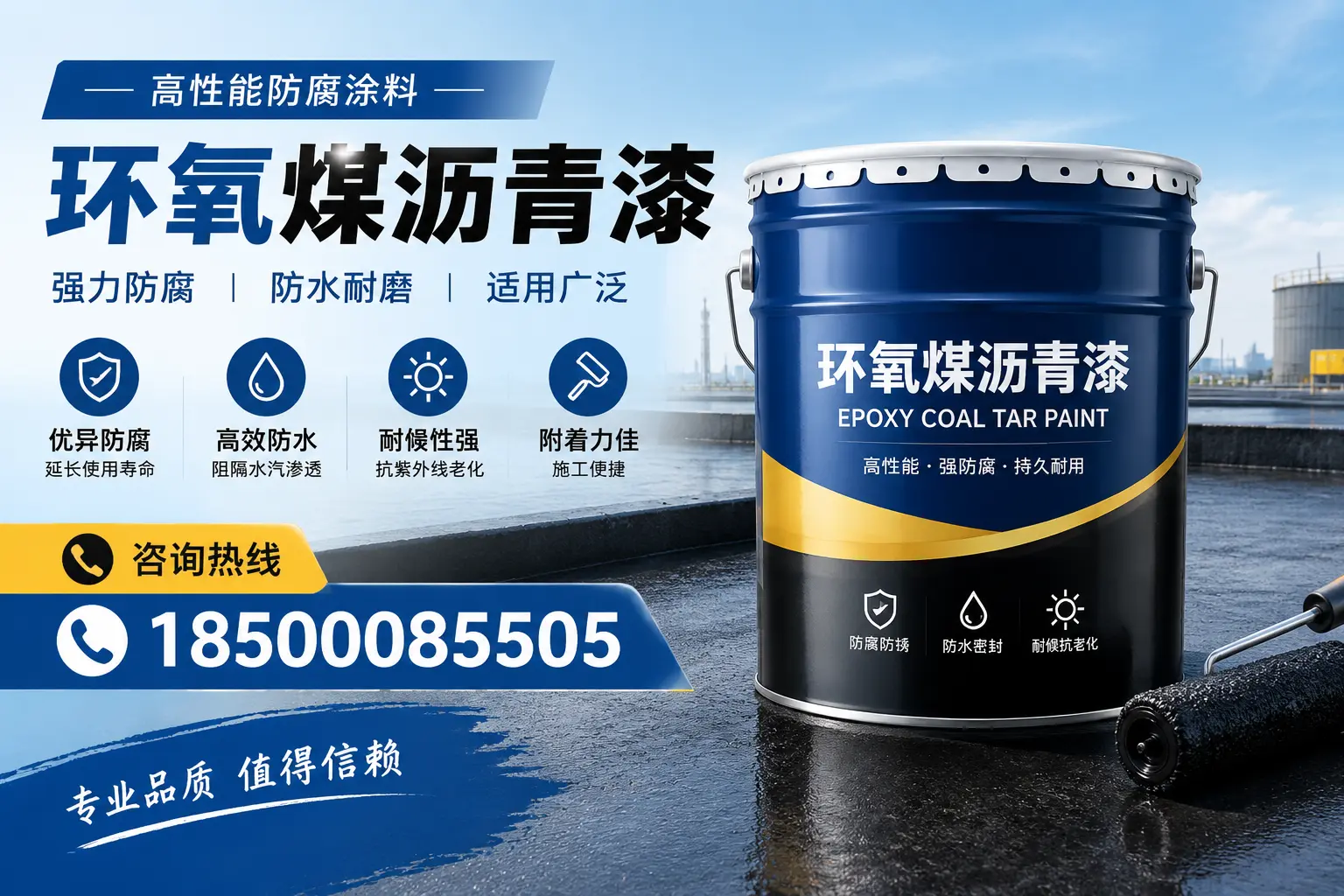 环氧煤沥青漆的主要成分与功能,清河用户深度了解